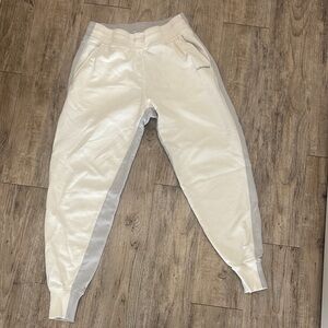 Women’s Outdoor Voices Jogger Pants white/grey size medium